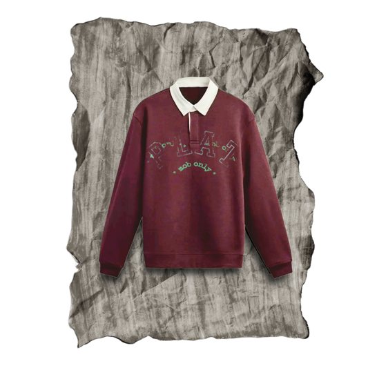 “Scholar” Rugby (Burgundy)