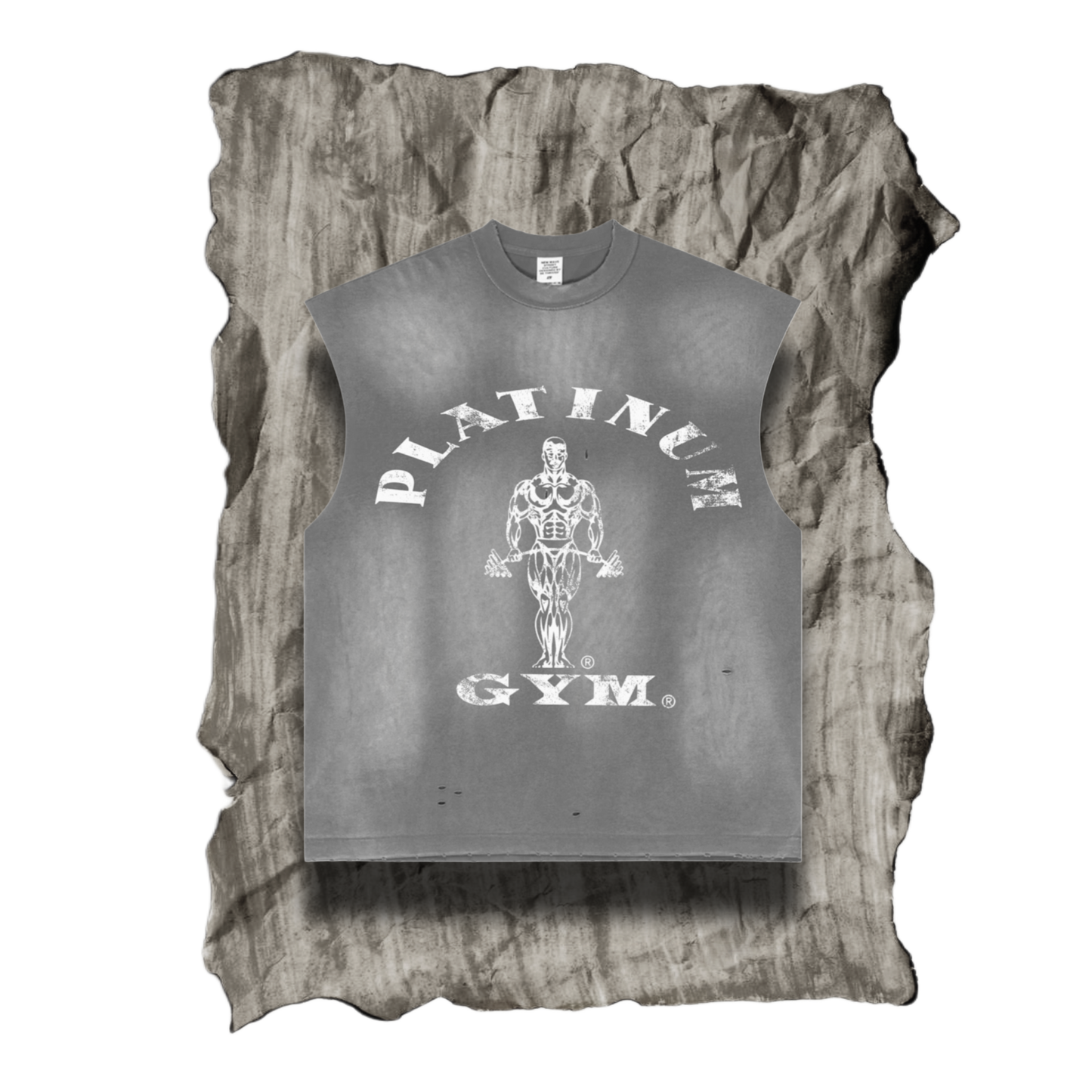 “Campaign” Sleeveless (Grey)